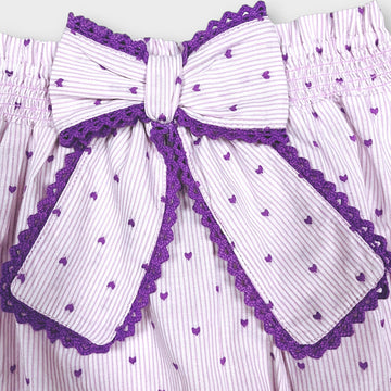 Vintage Bow Bloomer | Lilac