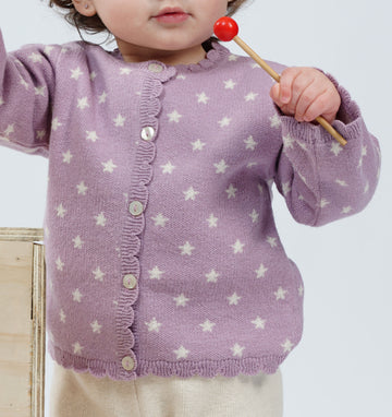 Retro Star Cardigan | British Rose