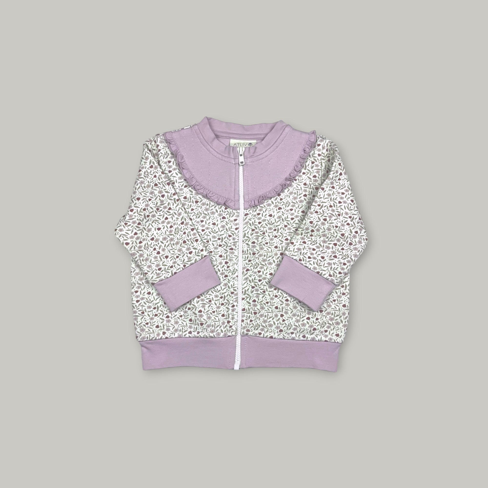 Floral Glimmer Jacket | Garden Sage