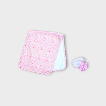 Burp Cloth | Ditsy Pink