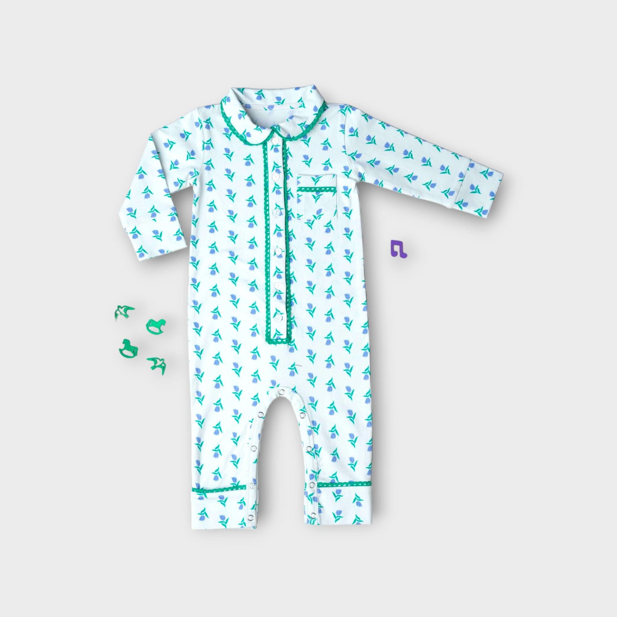 Retro Jumpsuit | Dancing Tulip