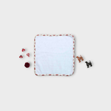 WASH CLOTH WITH TOWEL BACK | CRISS CROSS