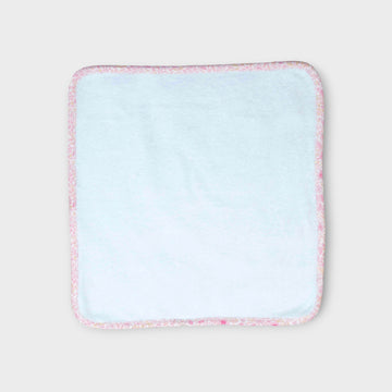WASH CLOTH WITH TOWEL BACK | DITSY PINK