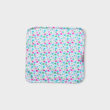 WASH CLOTH WITH TOWEL BACK | IMPATIENS PINK