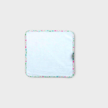 WASH CLOTH WITH TOWEL BACK | IMPATIENS PINK
