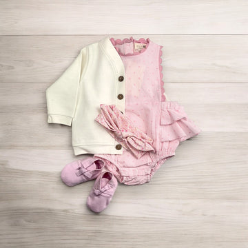 Traditional Playtime Pinny  | Blush